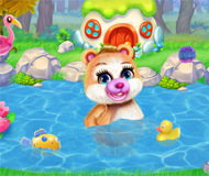 Cute Bear Caring