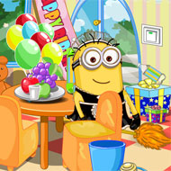Minion Party House Cleanup