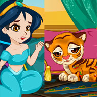 Jungle Princess Caring Baby Tiger