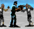 Space SWAT vs Zombies