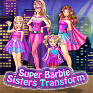 Super Barbie Sisters Transform